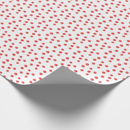 Red Berries Geschenkpapier (Ecke)