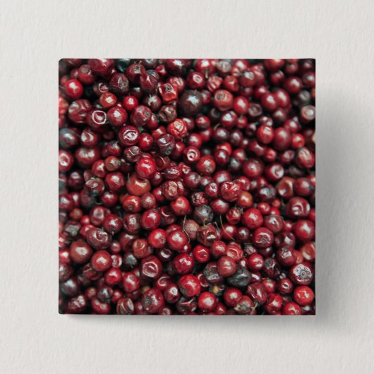 Red berries of the Himalayas Button (Vorderseite)