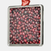 Red berries of the Himalayas Ornament Aus Metall (Links)