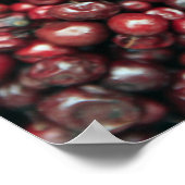 Red berries of the Himalayas Poster (Ecke)