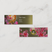 RED BERRIES WIRBEL GEMSTONE MINI VISITENKARTE (Vorne/Hinten)