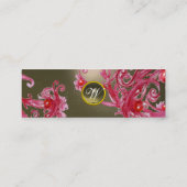 RED BERRIES WIRBEL GEMSTONE MINI VISITENKARTE (Rückseite)