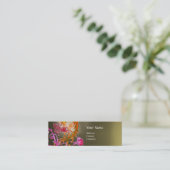 RED BERRIES WIRBEL GEMSTONE MINI VISITENKARTE (Stehend Vorderseite)