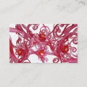 RED BERRIES WIRBEL VISITENKARTE (Rückseite)