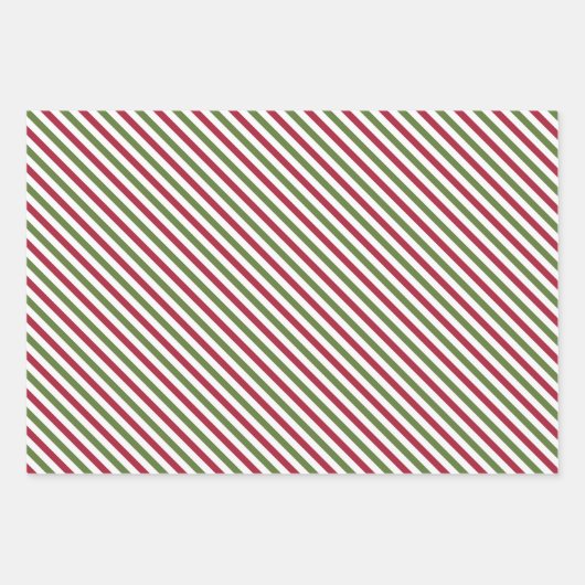 Red Berry Wreath Foto Collage Weihnachten Geschenkpapier Set (Vorderseite 3)