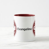 Red BEST COUSIN EVENT Personalisiert Tasse (Zentrum)