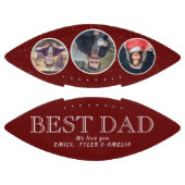 Red Best Vater Vatertag 3 FotoCollage Football (Paneele)