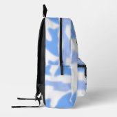 Red Bi-Flugzeug bereit für den Start Bedruckter Rucksack (Links)