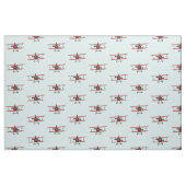 Red-Bi-Flugzeug-Muster Stoff (Fat Quarter (45,7 x 55,9 cm))