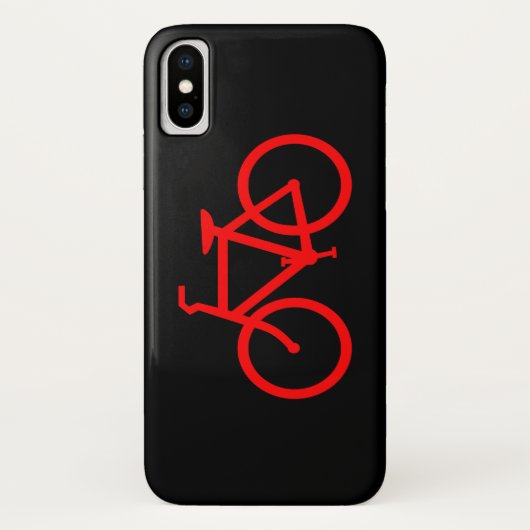 Red Bike Case-Mate iPhone Hülle (Rückseite)