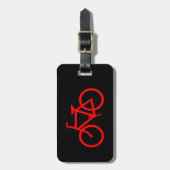 Red Bike Gepäckanhänger (Vorderseite vertikal)