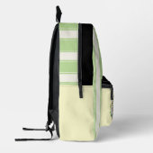 Red Bike mit Blume Pesonalized Backpack Bedruckter Rucksack (Links)