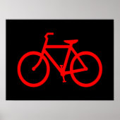 Red Bike Poster (Vorne)