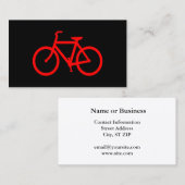 Red Bike Visitenkarte (Vorne/Hinten)