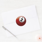 Red BINGO Ball Stickers (Umschlag)