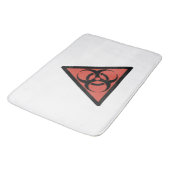 Red Biogefährdung Badematte (Schrägansicht)