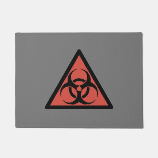 Red Biogefährdung Fußmatte (Vorderseite)
