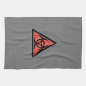 Red Biogefährdung Geschirrtuch (Horizontal)