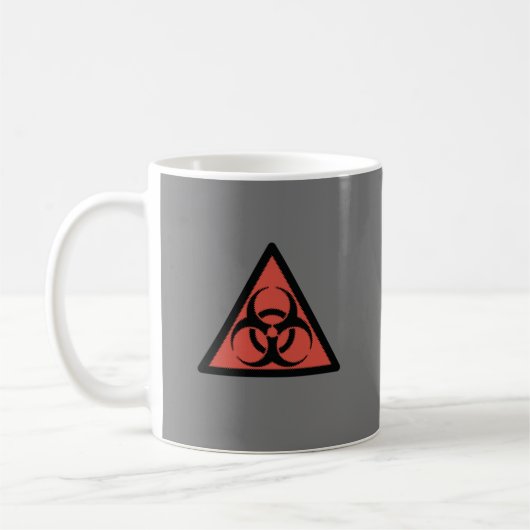 Red Biogefährdung Kaffeetasse (Links)