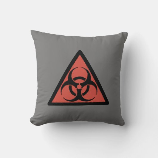 Red Biogefährdung Kissen (Vorderseite)