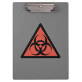 Red Biogefährdung Klemmbrett (Vorderseite)