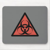 Red Biogefährdung Mousepad (Vorne)