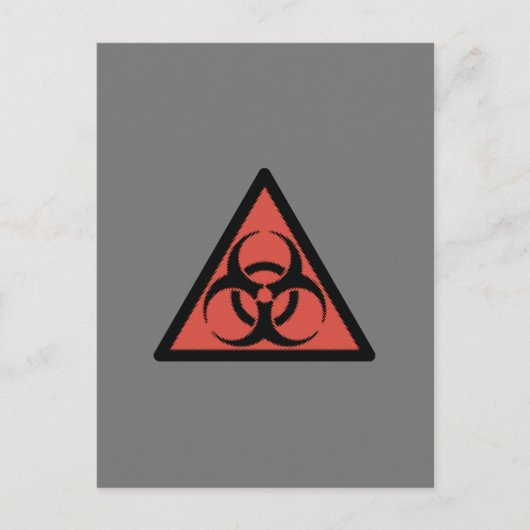 Red Biogefährdung Postkarte (Vorderseite)