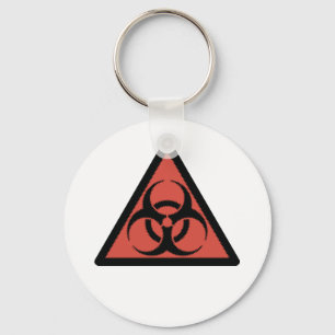 Red Biogefährdung Schlüsselanhänger