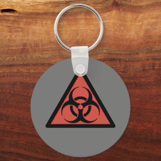 Red Biogefährdung Schlüsselanhänger (Vorderseite)