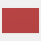 Red Bird auf Blue-Red-Personalisiert Blue und Silv Geschenkpapier Set (Vorderseite 2)