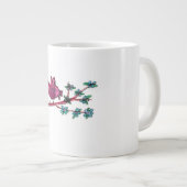 Red Bird Jumbo-Tasse (Vorderseite Rechts)
