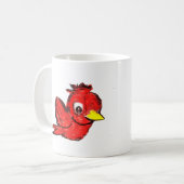 Red Bird Kaffeetasse (Vorderseite Links)