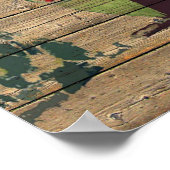 Red Bird Kardinal Foto Nature Wall Poster (Ecke)