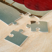 Red Bird Kardinal Puzzle (Seite)