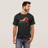Red Bird On A Branch T-Shirt (Vorne ganz)