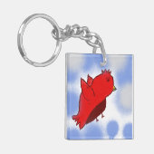 Red Bird Schlüsselanhänger (Vorderseite links)