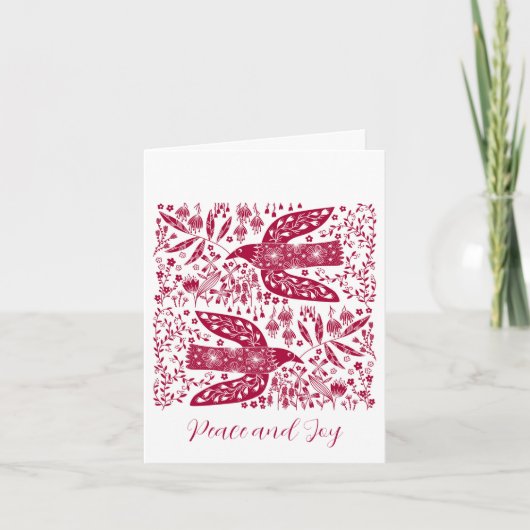 Red Bird Weihnachten (Vorderseite)