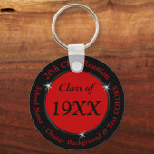 Red Black 20th Year School Wiedersehen oder Ihre F Schlüsselanhänger (Vorderseite)