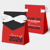 Red & Black Abschluss Fevor Boxes Geschenkschachtel
