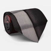 Red Black Abstrakte Karierte Kollektion Krawatte (Gerollt)