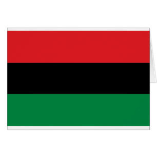 Red Black and Green Flag