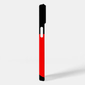 Red & Black Apple Teacher Case-Mate iPhone Hülle (Rückseite / Rechts)