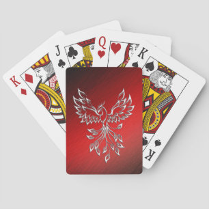 Red Black Ashes und Phoenix Spielkarten