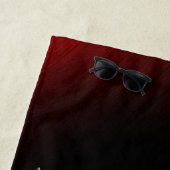 Red Black Ashes und Phoenix Strandtuch (Beispiel)