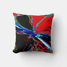 Red Black Blue Green Abstrakt Jewel Blume Design