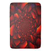 Red Black Blue Petal Badematte (Vorderseite Vertikal)