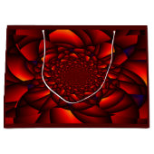 Red Black Blue Petal Große Geschenktüte (Vorderseite)