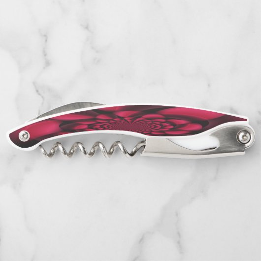 Red Black Blue Petal Kellnermesser (Rückseite)