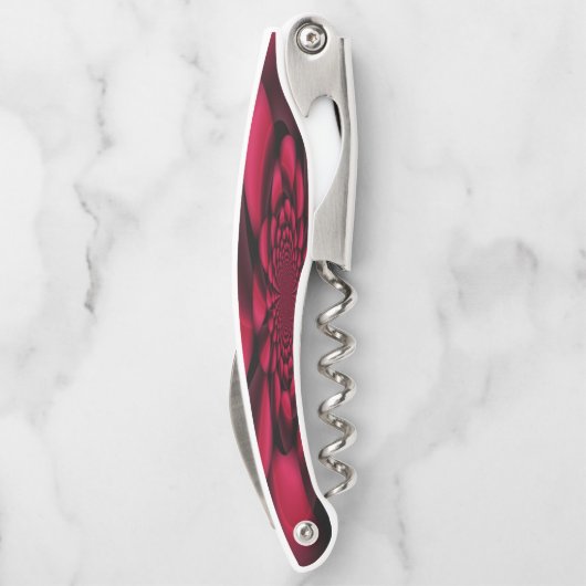 Red Black Blue Petal Kellnermesser (Rückseite)