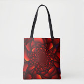 Red Black Blue Petal Tasche (Vorderseite)